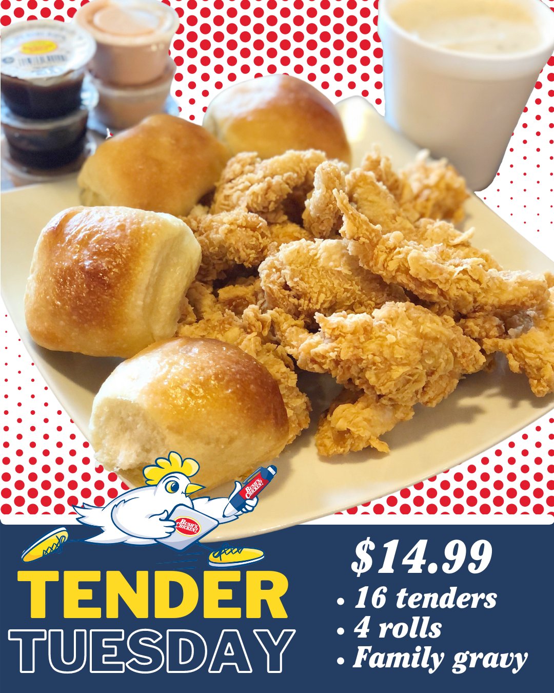 Bush's chicken menu deals