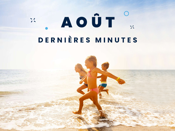 Vous n'avez pas encore réservé vos vacances ? Pas de panique ! 
Les derniers séjours en aout jusqu'à -30% 🏊👉 bit.ly/3jdJhYP