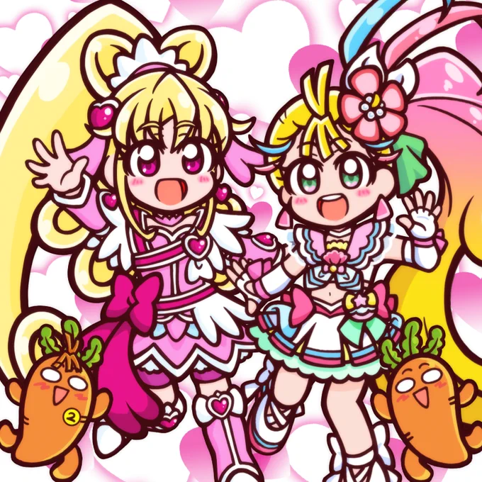 まなつちゃん&マナちゃん
Wお誕生日でおめでとーう!!\(0▽0)/ 