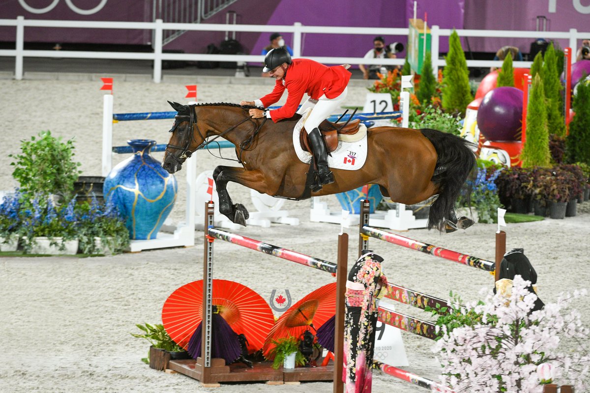 Equestrian_Can's tweet photo. Mario Deslauriers et Bardolina 2 ont obtenu une place en finale après avoir bouclé un superbe tour lors de l’épreuve qualificative de saut d’obstacles aux Jeux olympiques de #Tokyo2020.
🔗https://t.co/Dz9Sr7DLdm
#ÉquipeCanada #DirectionTokyo
📷MacMillan Photography https://t.co/B9pAmFrBvj