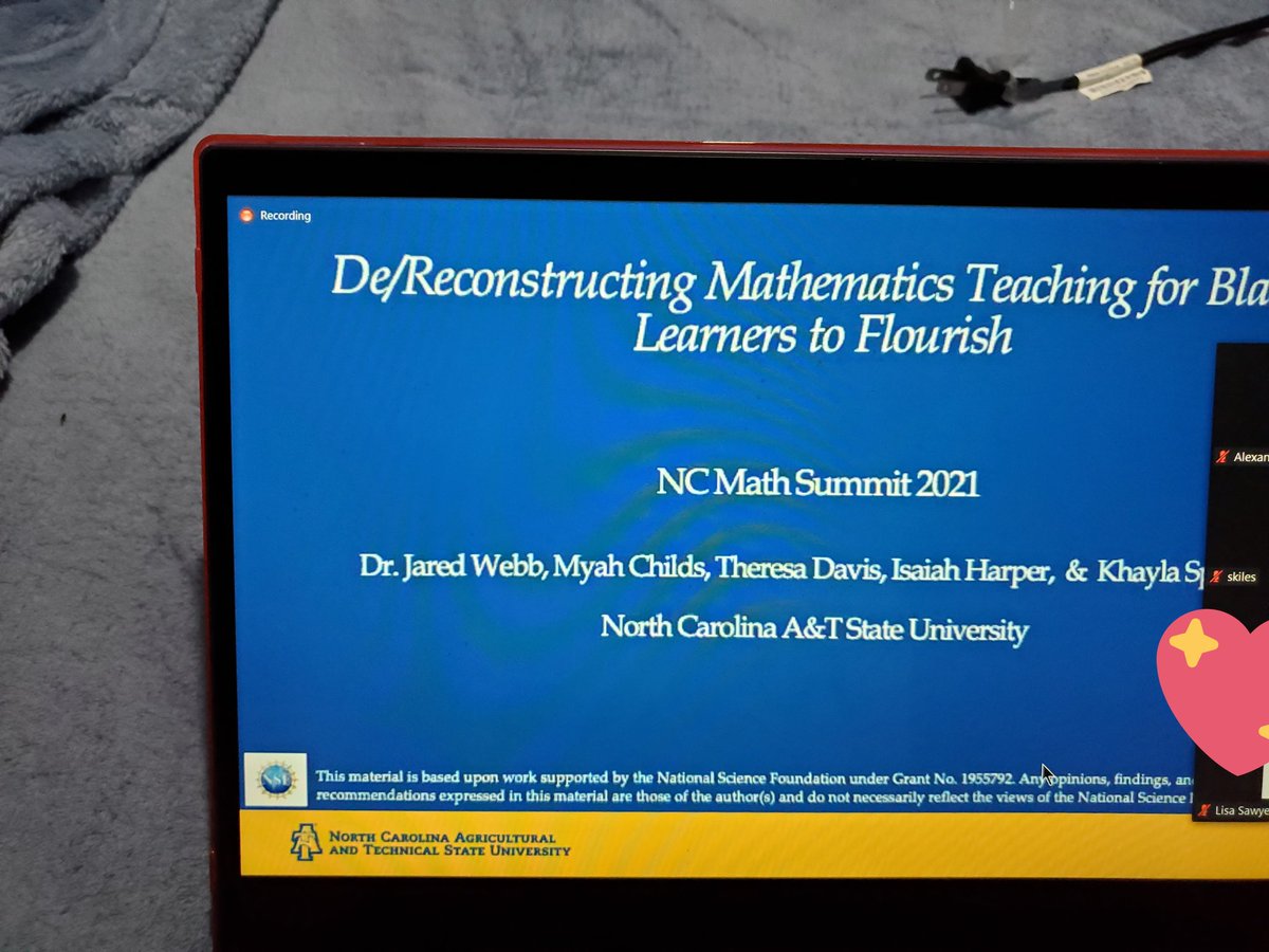 aggieteacher12's tweet photo. So excited for next two days but it was great to start learning by listening to fellow Aggies
#MathSummit2021 https://t.co/2skOWLqd0T