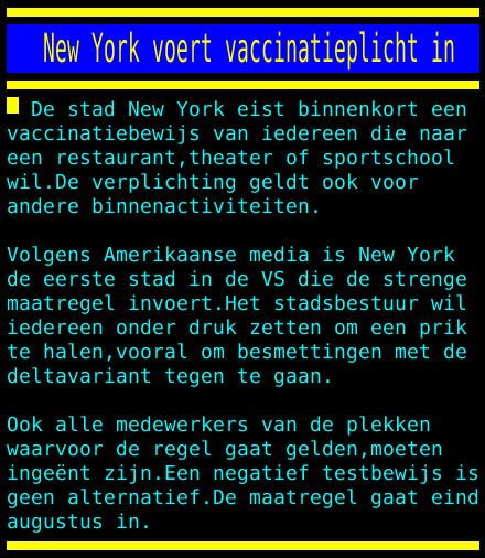vaccinatie