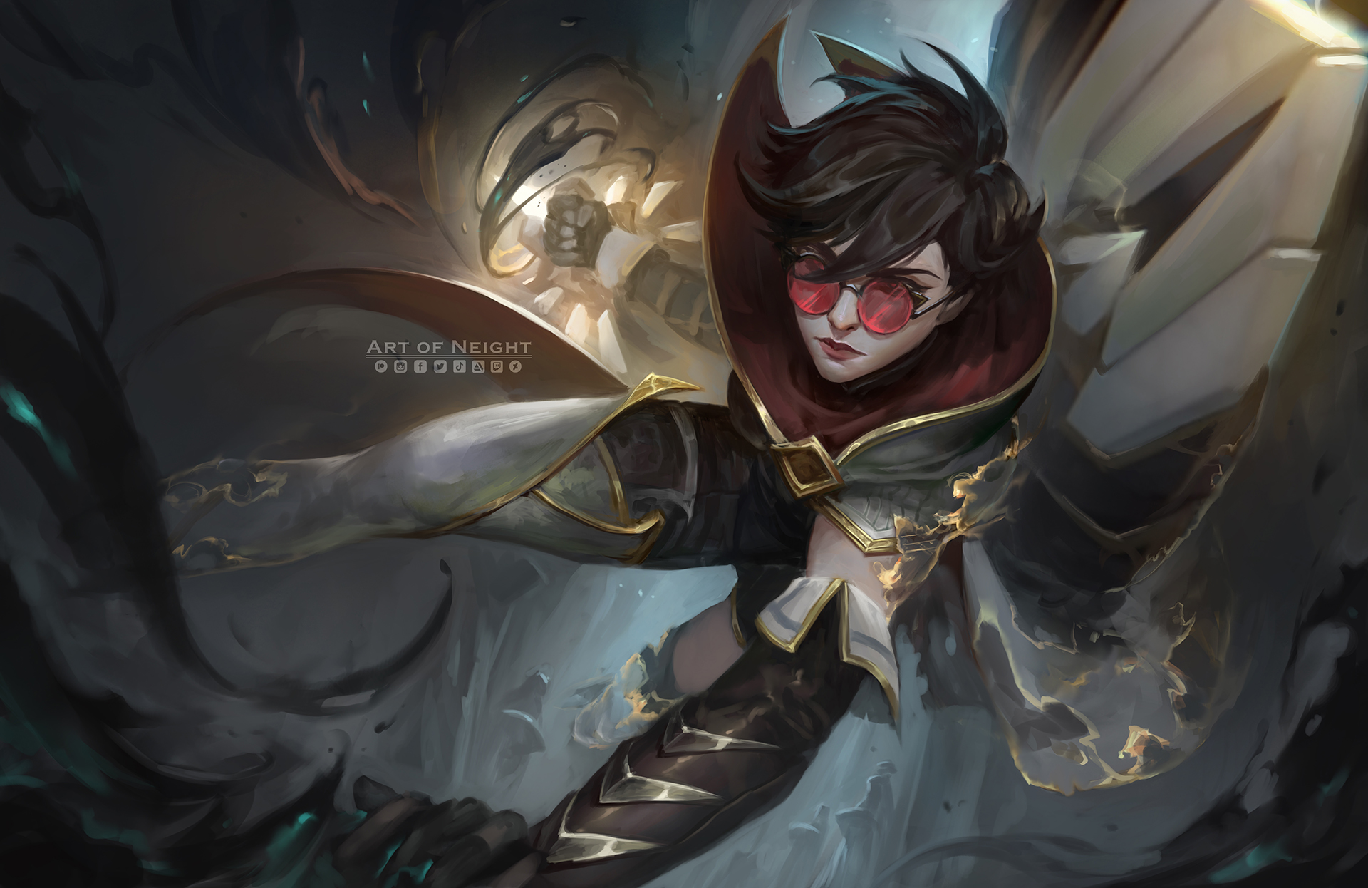 Art of Neight on Twitter: ""Sentinel Vayne" -an entry for Sentinels of