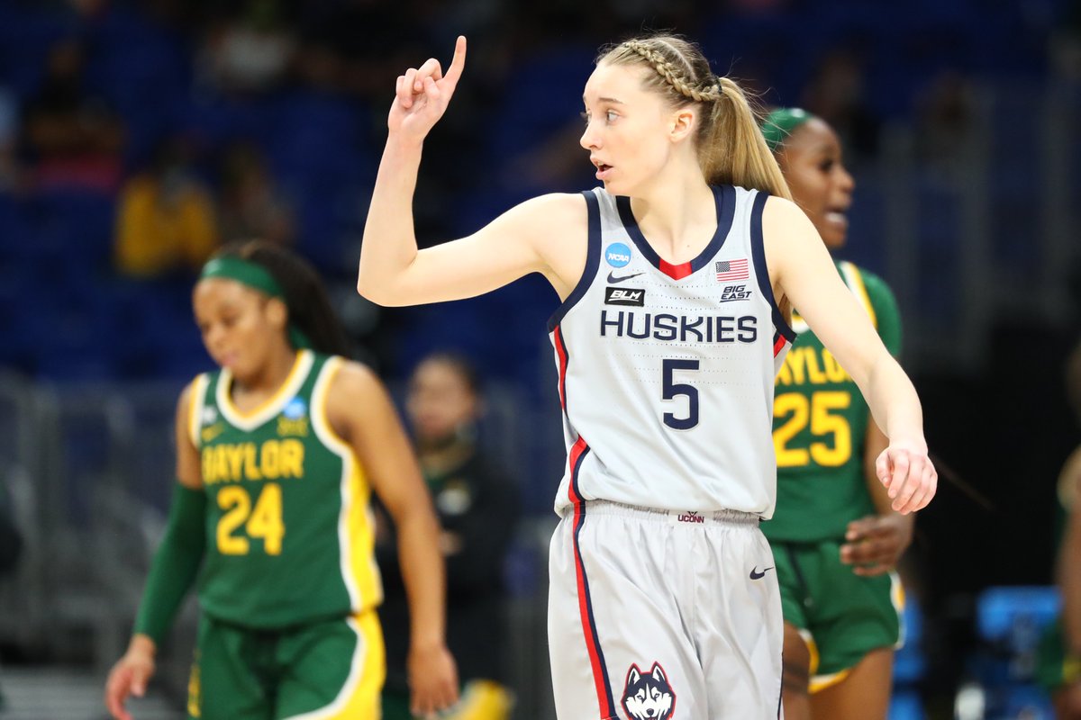 BleacherReport's tweet photo. Paige Bueckers has filed a trademark for her nickname, 'Paige Buckets’

She'll be able to profit off her name, image and likeness with the new NCAA rules https://t.co/TE8uh3PTON