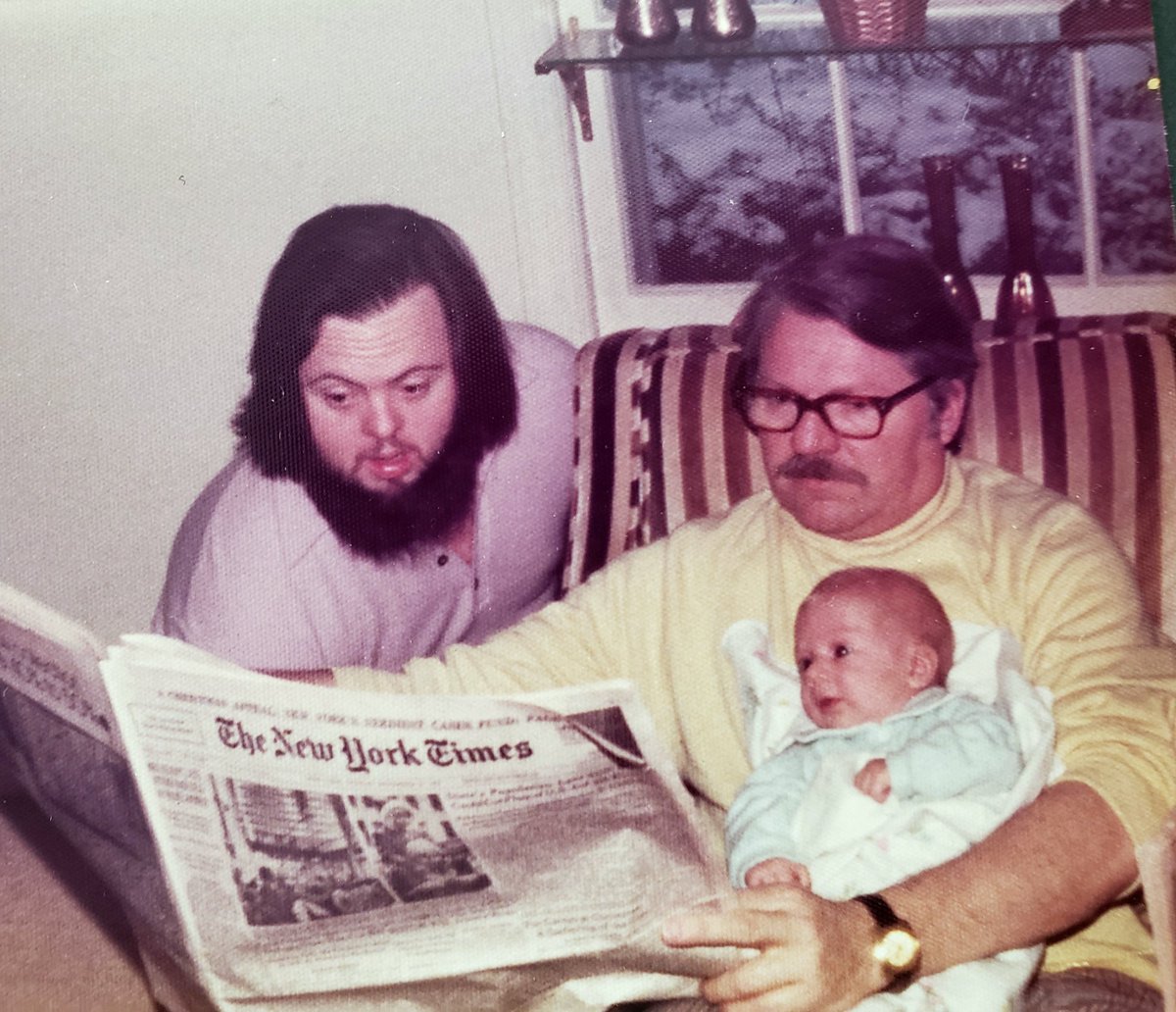 willhanza's tweet photo. Happy Tuesday!
Here's a picture of me reading the @nytimes with my grandfather and uncle.
*(note, this is not a recent photo)
#nytimes #GrayLady #newspaperofrecord #thenewyorktimes https://t.co/dXnksl8Zcm