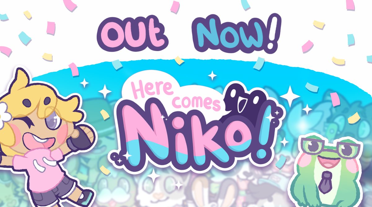 HereComesNiko's tweet image. It&apos;s time!! 🐸🎉✨