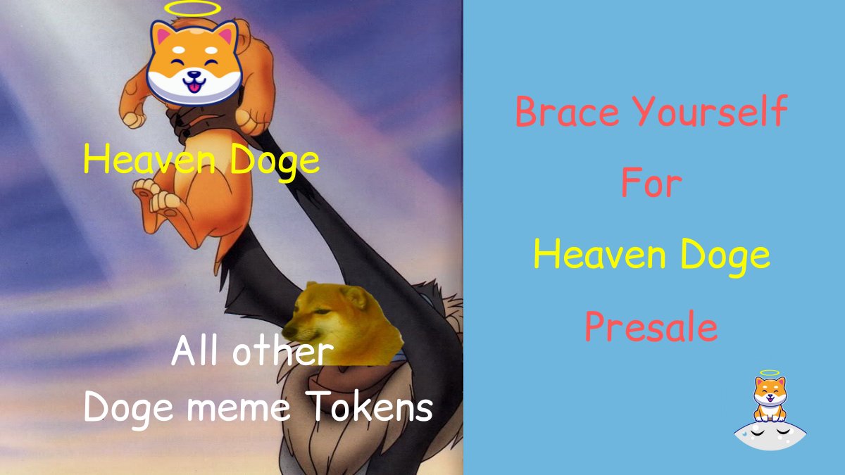 #HeavenDoge follower 9000+😱😱
A massive TY to all our supporters!

Be sure to complete entries for airdrop and our presale on DxSale is commencing soon! 

#BSC #BSCGem #HeavenDoge #presale