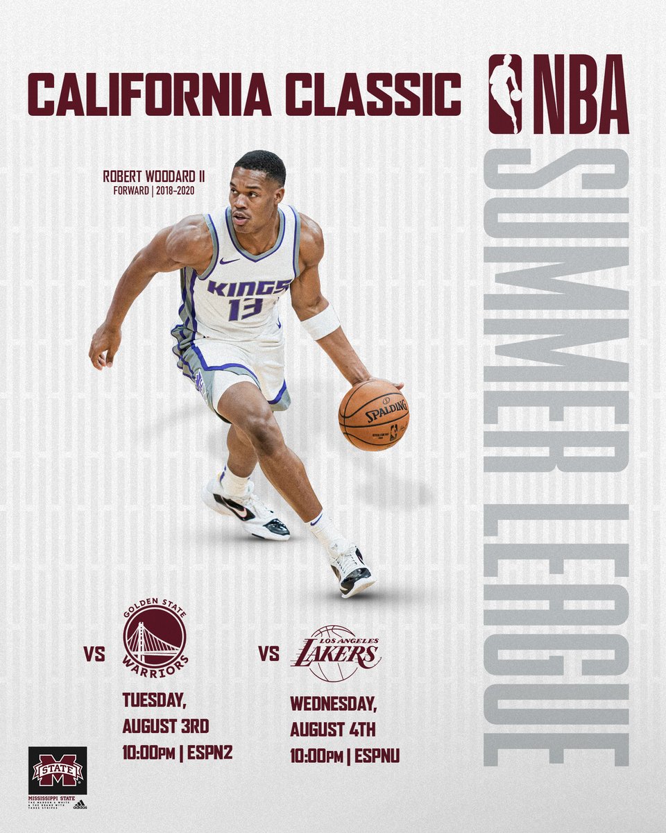 Mississippi State Men's Basketball (@hailstatembk) on Twitter photo NBA Summer League begins tonight! Good luck <a href="/djstewart187/">Djayy3โจ๐ค๐ฝยฎ</a>, <a href="/Tyson23Carter/">Tyson Carter</a> & <a href="/Raw2512/">Robert Woodard II</a>!
๐ฐ: hailst.at/3Ce05aP
#HailState๐ถ | #StateToTheLeague NBA Summer League begins tonight! Good luck <a href="/djstewart187/">Djayy3โจ๐ค๐ฝยฎ</a>, <a href="/Tyson23Carter/">Tyson Carter</a> & <a href="/Raw2512/">Robert Woodard II</a>!
๐ฐ: hailst.at/3Ce05aP
#HailState๐ถ | #StateToTheLeague