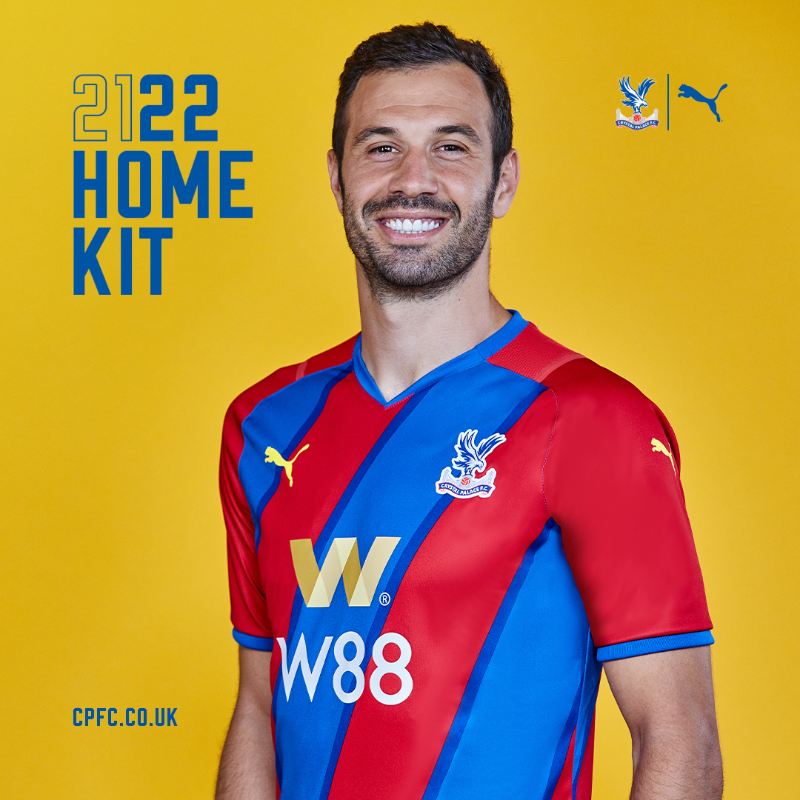 CPFC's tweet photo. Ready for 21/22 👊

Free worldwide delivery if ordered before 12:00 (BST) on Monday 9th August 🦅

#CPFC | @pumafootball