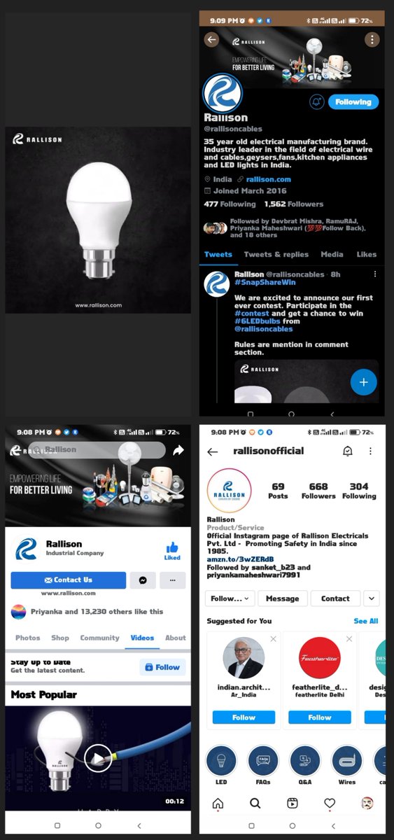 13Battlegrounds's tweet photo. @rallisoncables #SnapShareWin
#6LEDbulbs
Join #contest friends
@Ujjwal_021
@suraj62044
@Anjali1181
@TheMonuRaj
@Jay_parmar17
Here is my perfect screenshot dear team @rallisoncables https://t.co/In2ijt4yzm