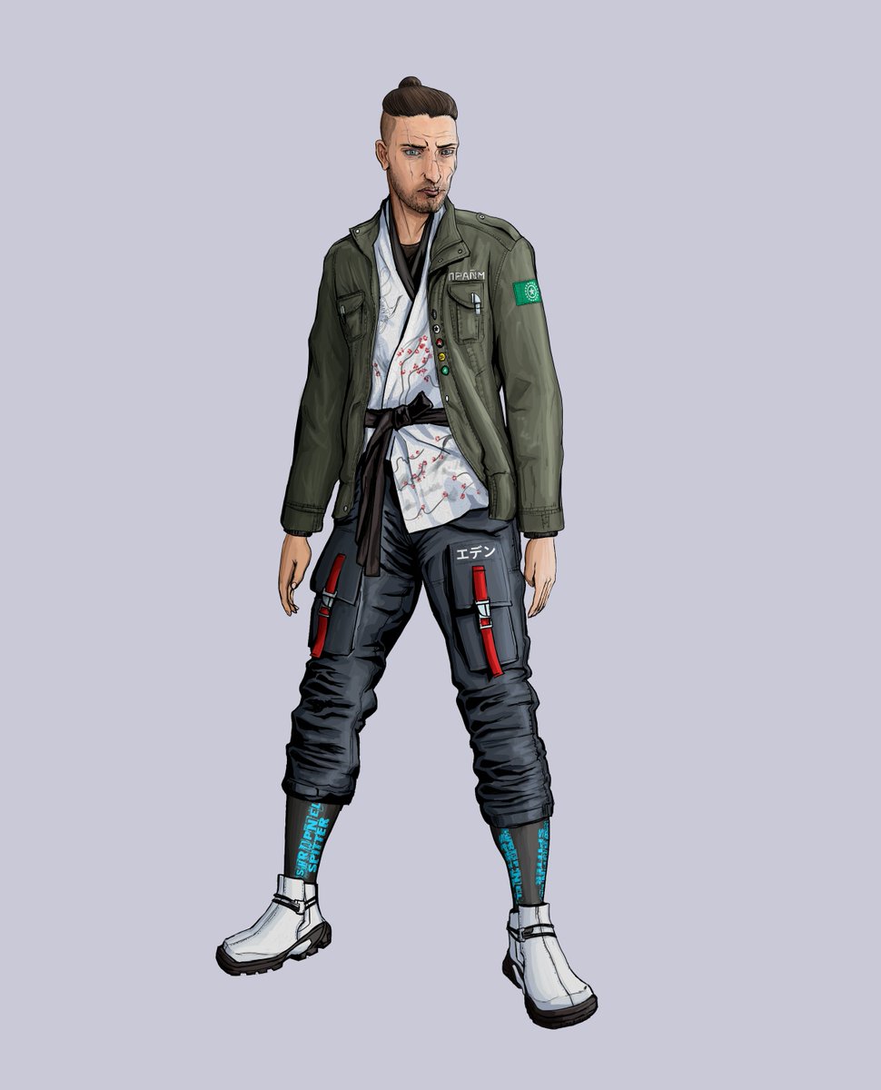 comic_zero's tweet photo. Casual outfit for Sykes (version 2) https://t.co/9EmlY5vIMt