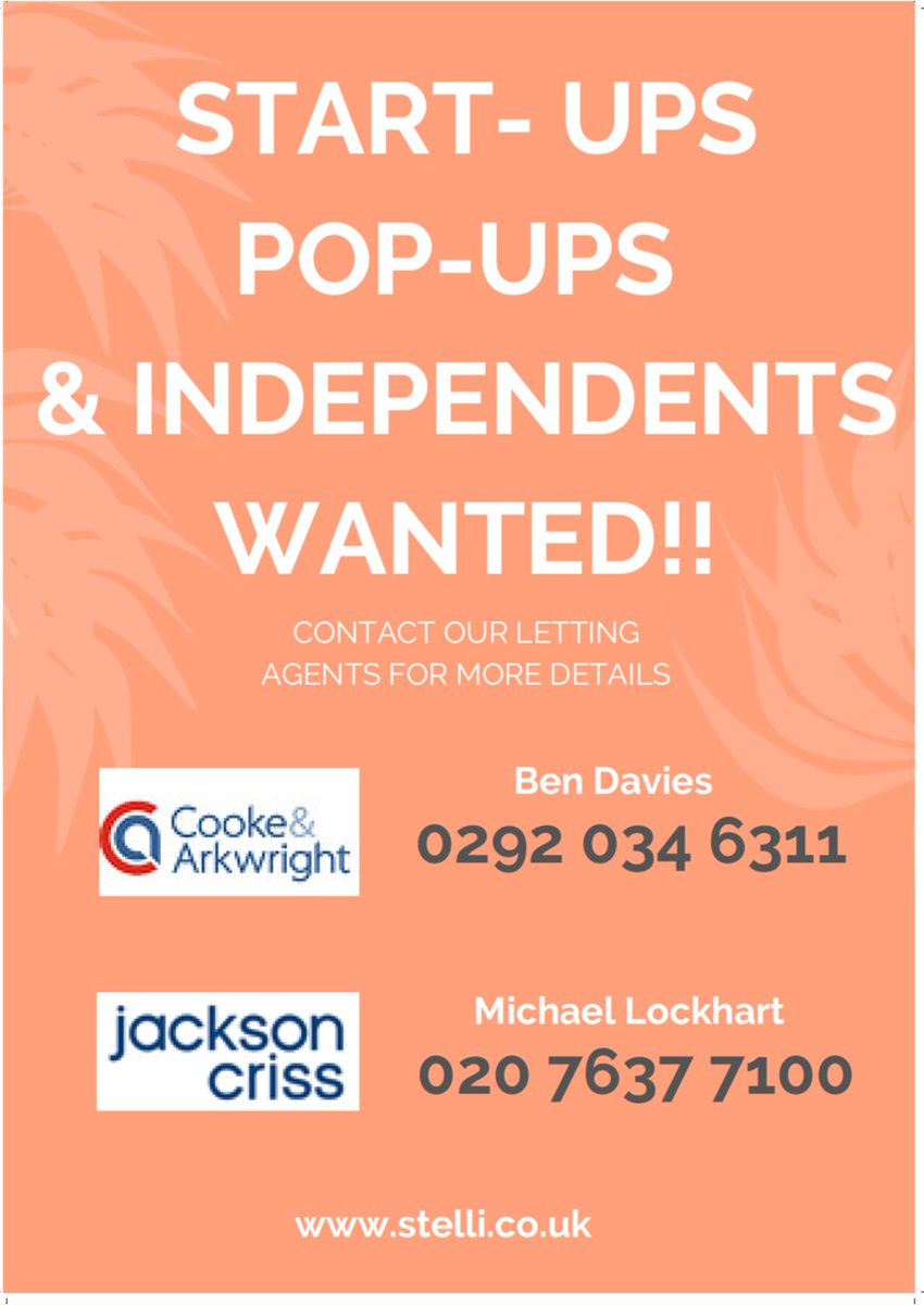 Units or space available.. Start-ups, Pop-ups and independants wanted <a href="/StElliCentre/">St Elli Centre</a> find out more! See poster for details! #Llanelli <a href="/Ymlaen_Llanelli/">Ymlaen Llanelli</a> #LoveLlanelli #LlanelliTown