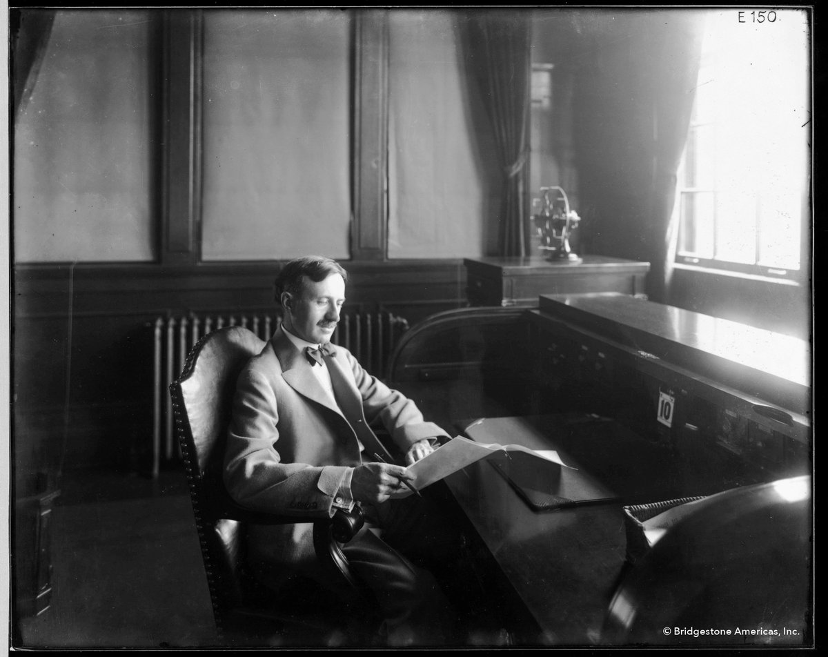 On this day in 1900, Harvey Firestone founded the company that pioneered and continues to develop products and solutions in transportation and beyond. Happy 121st Firestone!