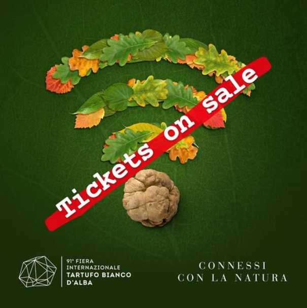 I biglietti delle esperienze della 91a Fiera Internazionale del Tartufo Bianco d'Alba sono in vendita online 👉fieradeltartufo.org #albatruffle