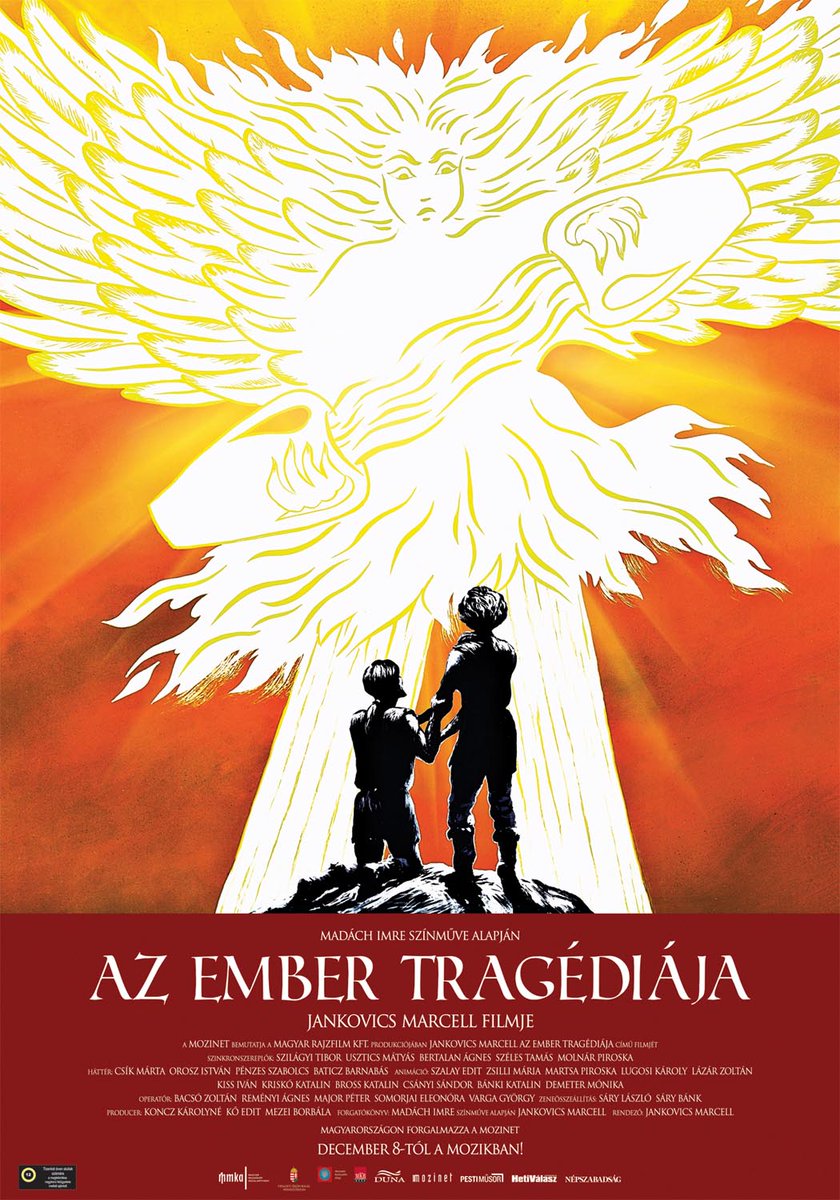 ertrandmue's tweet photo. @merrittk My favourites are between 

Xìn fú lù shàng (On Happiness Road) 2017 

and Az Ember Tragediaja (The Tragedy of Man) 2011 https://t.co/2Shlr3dDiu