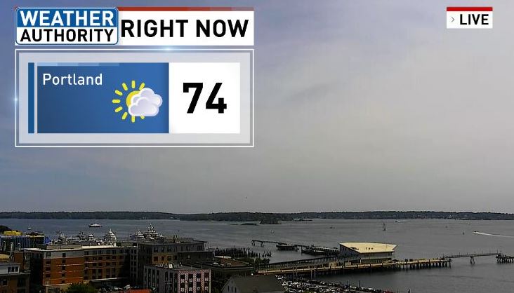LexieOConnorWX's tweet image. Some high clouds have moved in but still looking and feeling pretty nice out there! Temperatures climbing into the mid to upper 70s.  
I have your full forecast coming up at noon #liveoncbs13!
#WeatherAuthority @WGME