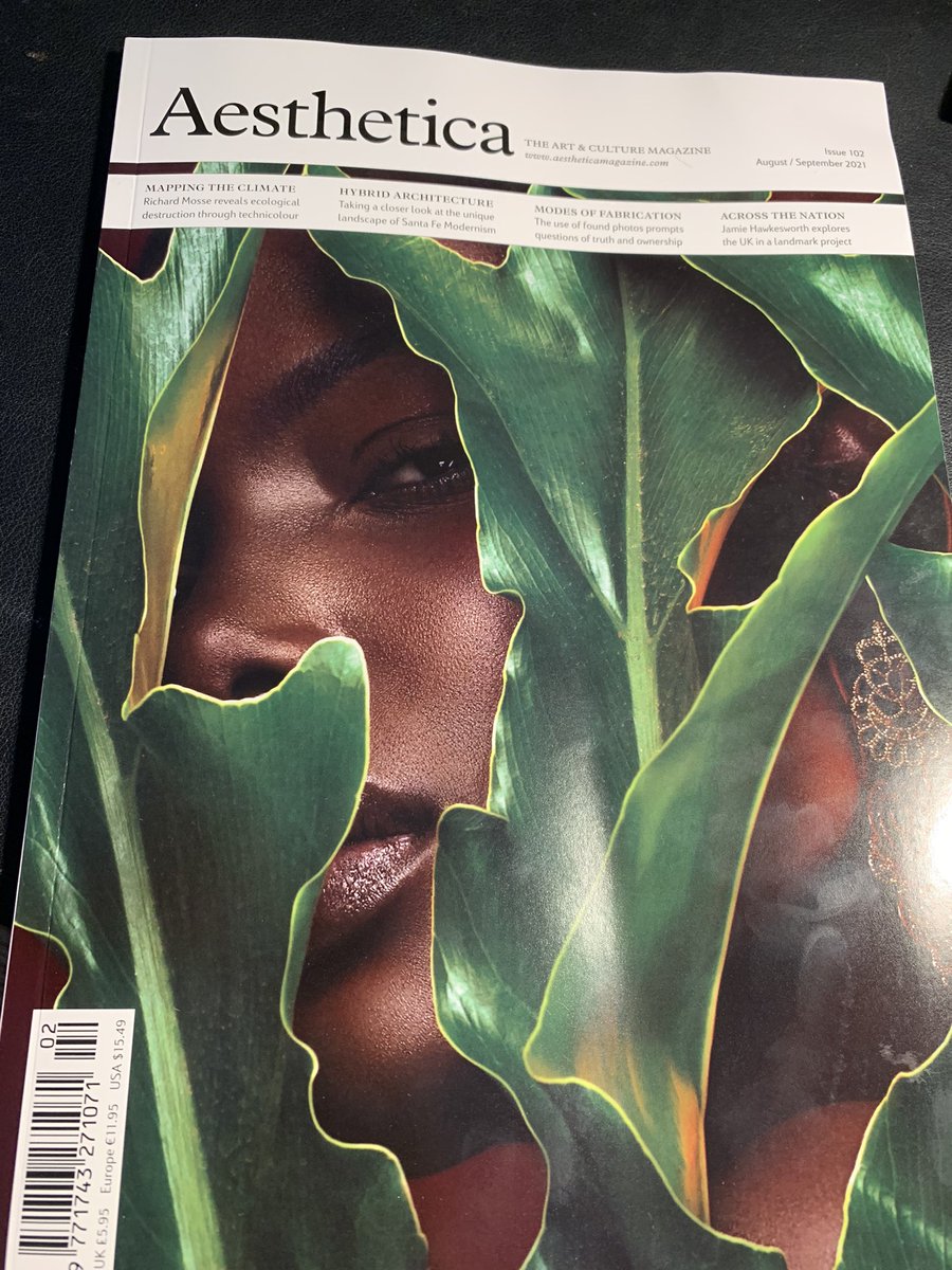 laxman_writer's tweet photo. My review of James Barnor’s retrospective currently showing @SerpentineUK got published in @AestheticaMag. Thank you @Kate_Elspeth for working with me on this. #exhibition #review #jamesbarnor https://t.co/1ts2a3oU7V