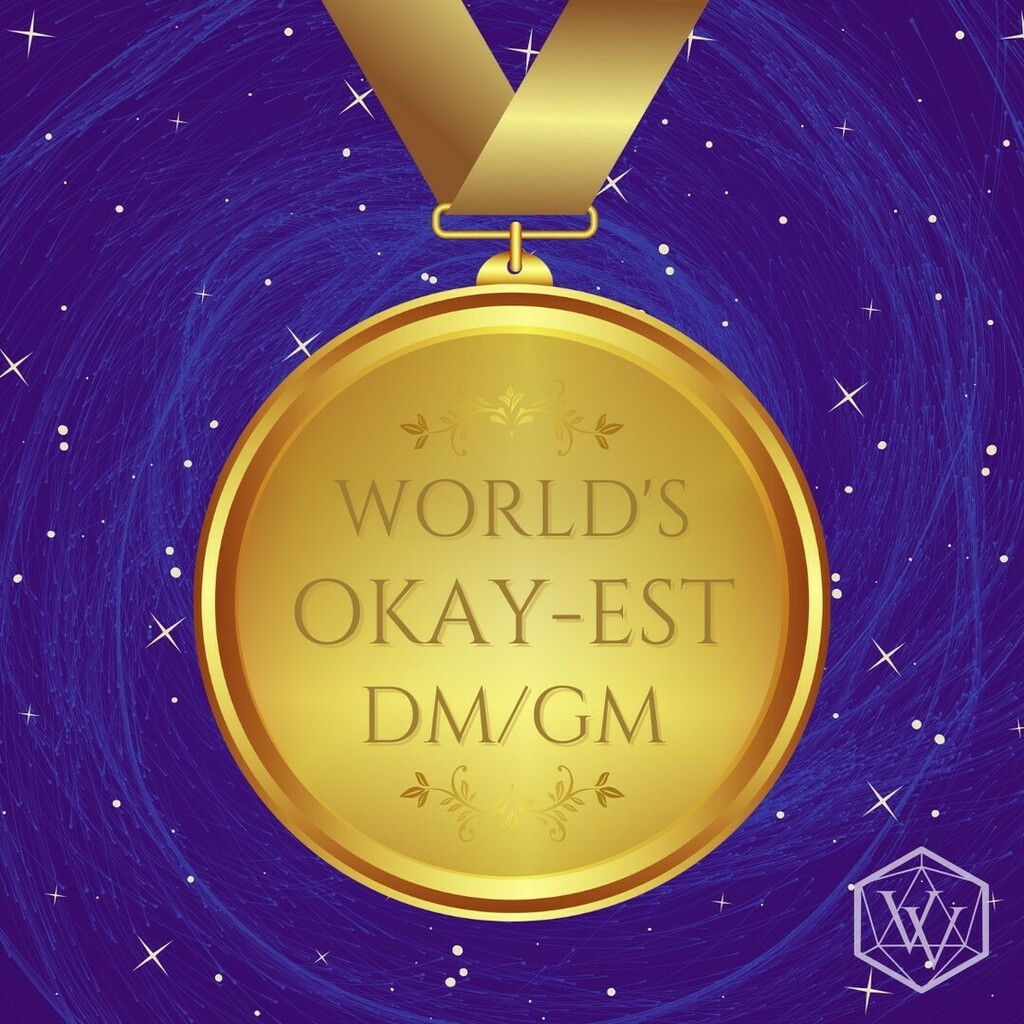 VariantsVenture's tweet photo. I mean, we can't ALL be "The Best DM/GM", so be sure to tag your DM or GM in the comments and give them some love! 🏅
.
#dnd #dungeonmaster #gamemaster #dm #gm #medal #worldsokayestdm #worldsokayestgm #lovemydm #lovemygm #dugeonsanddragons #ttrpg #rpg… https://t.co/OZm0csRbeA https://t.co/piwP5cHUqx