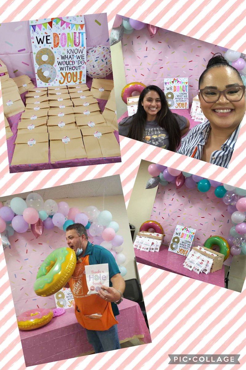 Celebrating our 6339 associates for all their hard work and dedication throughout the first half! You “DONUT” know how much we appreciate you! 🍩🍩🍩 <a href="/6339HomeDepot/">Javier Perez</a> <a href="/vivcardenas12/">Vivcardenas@6339sasm</a> <a href="/Laricoco1/">Laricoco</a>