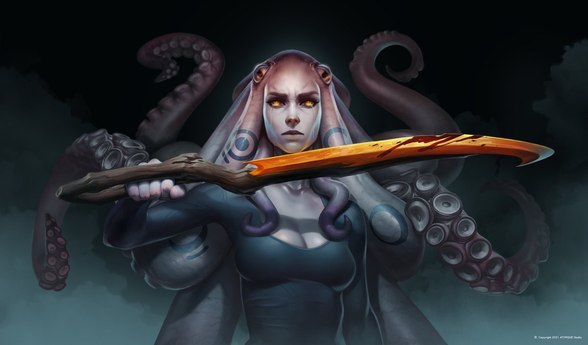 L'illustration de Kalinga fait également peau neuve et on en est fan ! 😍 
Et vous ? 

#indiegame #gameart #conceptart #artwork #keyart #2D