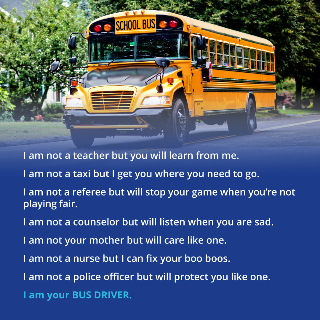 WeTransportInc's tweet image. School bus drivers - who can relate?! 
Thank you for getting our kids to school and back safe! 🤩 🚌 🙌

#schoolbusdriver #schoolbusdrivers #schoolbusdriverlife #schoolbuslife #Wetransport #townebuscorp #longisland