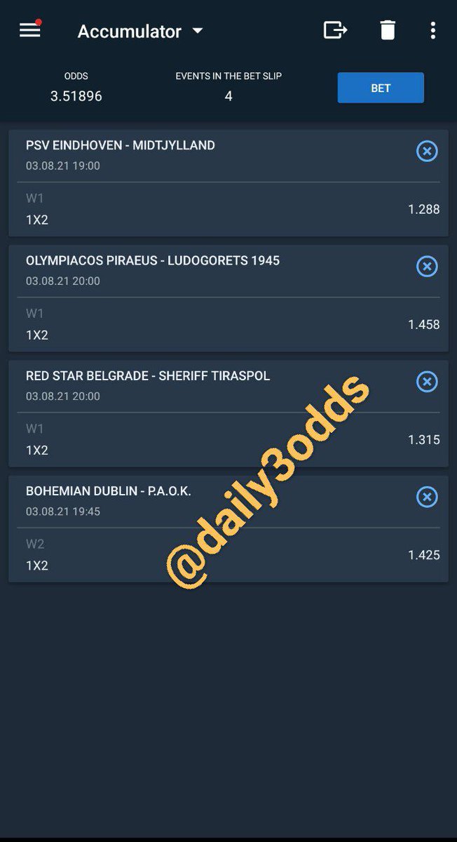 azamanny123's tweet photo. 4KJQL
Free π 3odds for the streets... #Daily3odds
Please RT π for others to share π€ https://t.co/7jwgTUj774