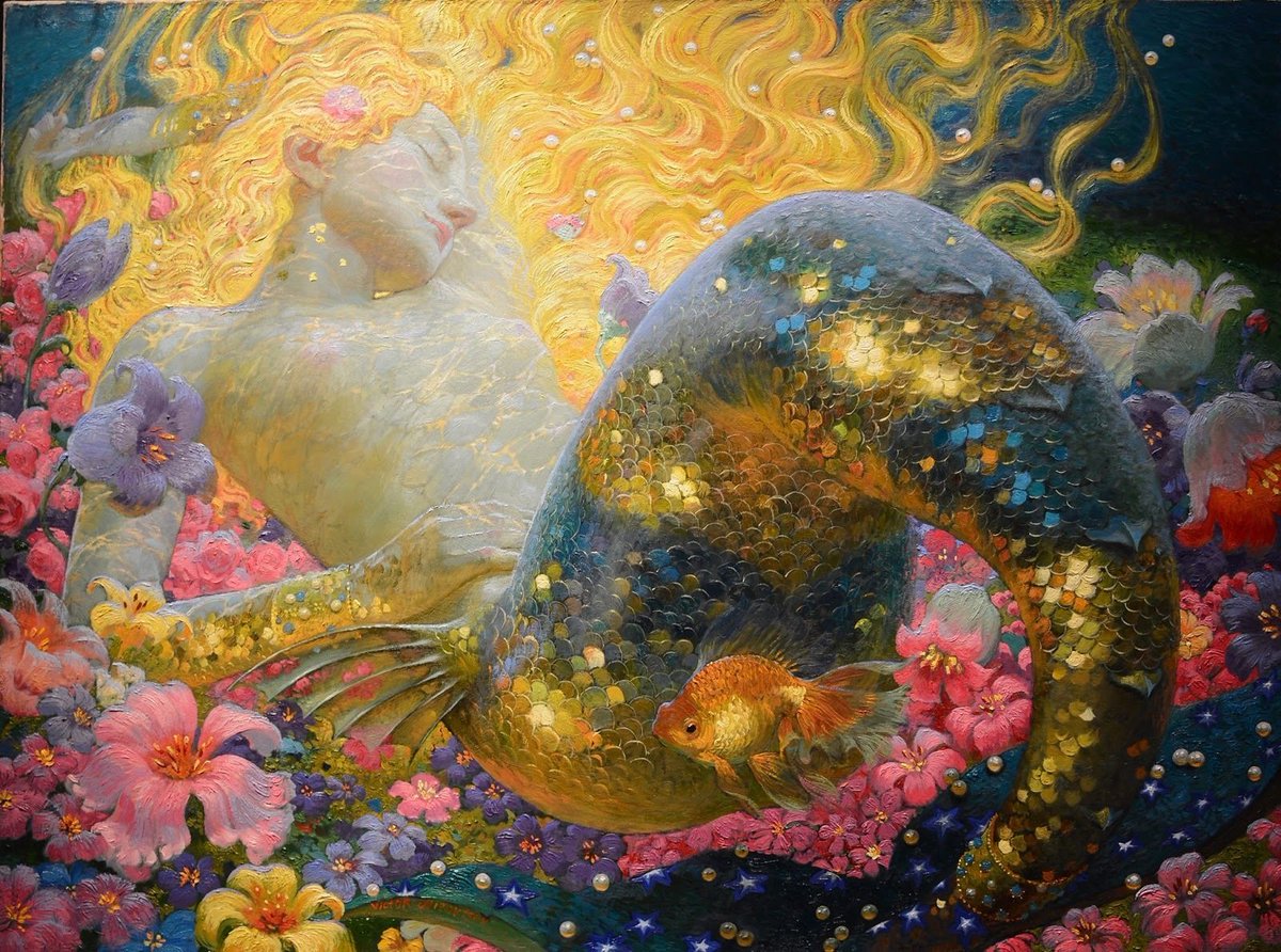 PaintingColleg's tweet photo. Victor Nizovtsev（Russian，1965— ） https://t.co/elVzR5r7Zz