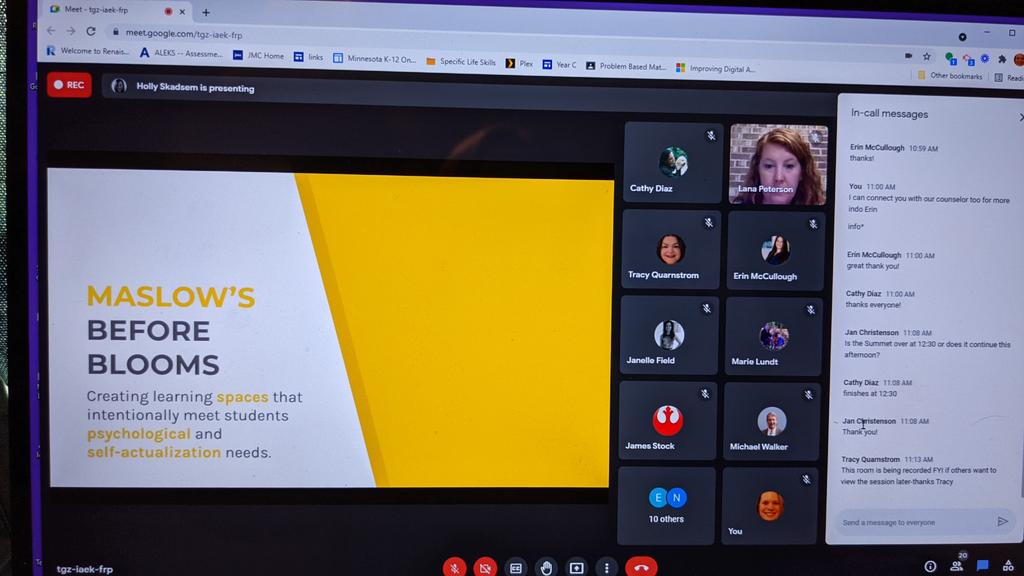 Before they can learn, students have other needs. #mnodl2021