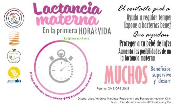 escnutula's tweet photo. Semana Mundial de la Lactancia Materna... Escuela de Nutrición y Dietética..ULA.. #ula#iahula#ibfan https://t.co/zsw5Dqejp5