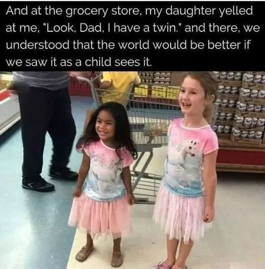 TrumpluvsObama's tweet photo. A child's view!  WTF happened to so many of us?

They had to be taught to hate! 

So who was the teacher? https://t.co/jBYEimMuV9