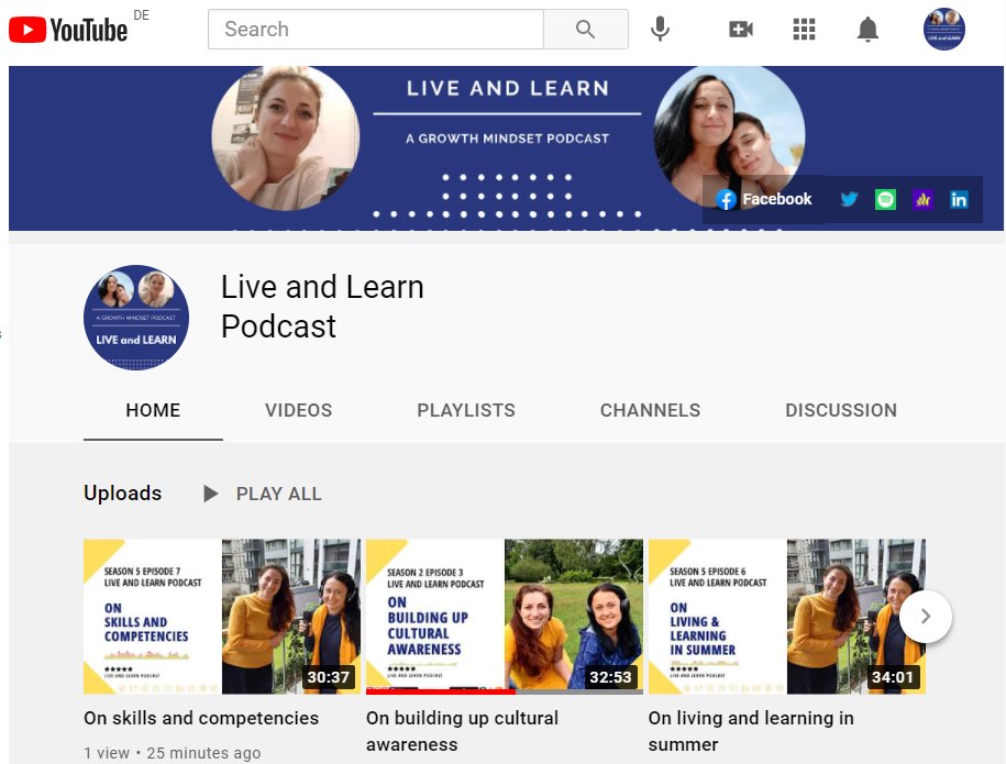 Our YouTube Channel is there for you if you like watching #podcasts WITH #subtitles

Subscribe, like, share, discuss, comment, support us in what we do :)

youtube.com/channel/UCoWO_…

Yours truly, 
<a href="/LiveandLearnPod/">Live and Learn Podcast</a>