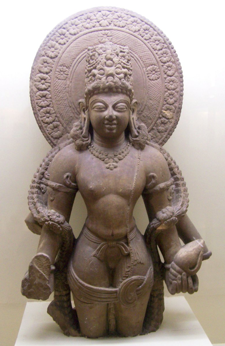 kamlesm's tweet photo. My god what a wonderful ❤ beautiful treasure of gems we have from Mathura.
Lord Vishnu, 5th century sculpture moorti, Gupta period, Uttar Pradesh State Museum, Lucknow
Can you believe 5th century artisans sculptor created it with hand held tools? Majestic
🙏 floral, jewellery https://t.co/BCQYFBIVYg