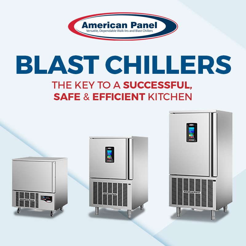 Looking for a system that helps manage your time and organizes the kitchen around your needs? Then look to <a href="/AmericanPanel/">American Panel Corp.</a> HurriChill line of blast chillers. With a wide range of sizes, contact your local PRIDE Dealer for the solution that is right for you. #blastchiller