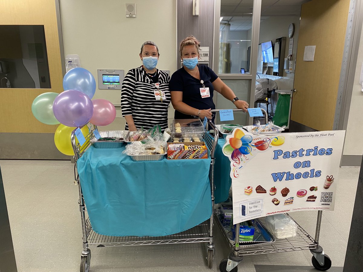 7HNCrew's tweet photo. Pastries on wheels!! Benefiting the coalition for the homeless!   Way to go float pool! ⁦@nypfloatrns⁩ https://t.co/aQSILeTt4T