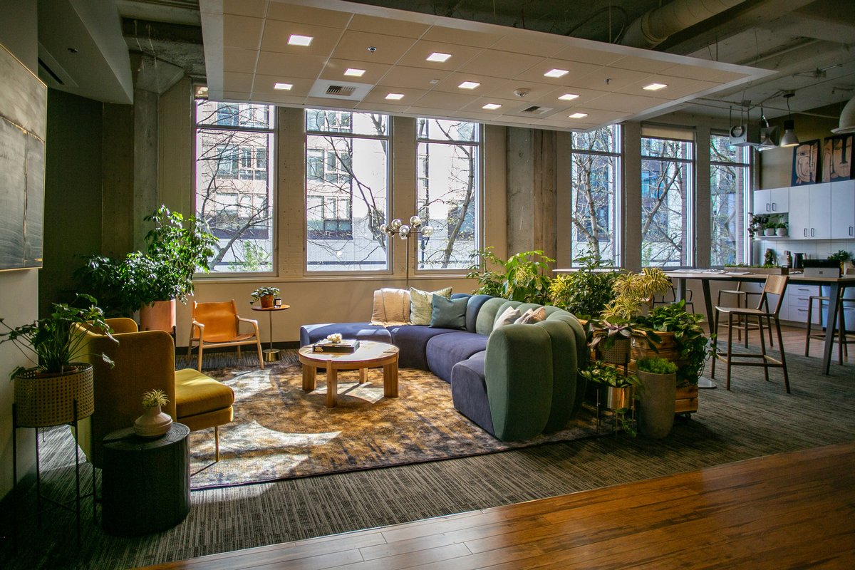 For National Wellness Month, we suggest spending your time in the most comfortable work spaces. Our WorkBetter Lab in Seattle is a great choice. DM us for more details.