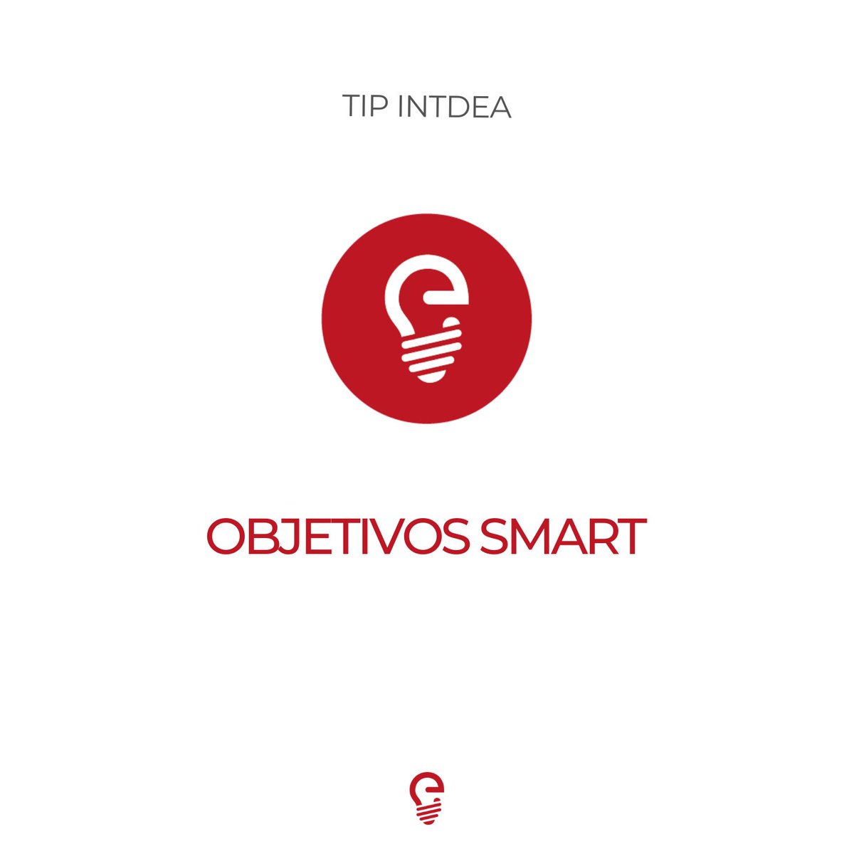 Intdea's tweet image. A la hora de planificar toda estrategia de marketing, es necesario fijar unos objetivos clave para obtener los resultados que deseamos. Para definirlos, en #INTDEA 💡, te damos un truquito: el modelo SMART. 😉

¿Quieres saber más? 👉🏻 intdea.com 🌐

#intdea #leonesp