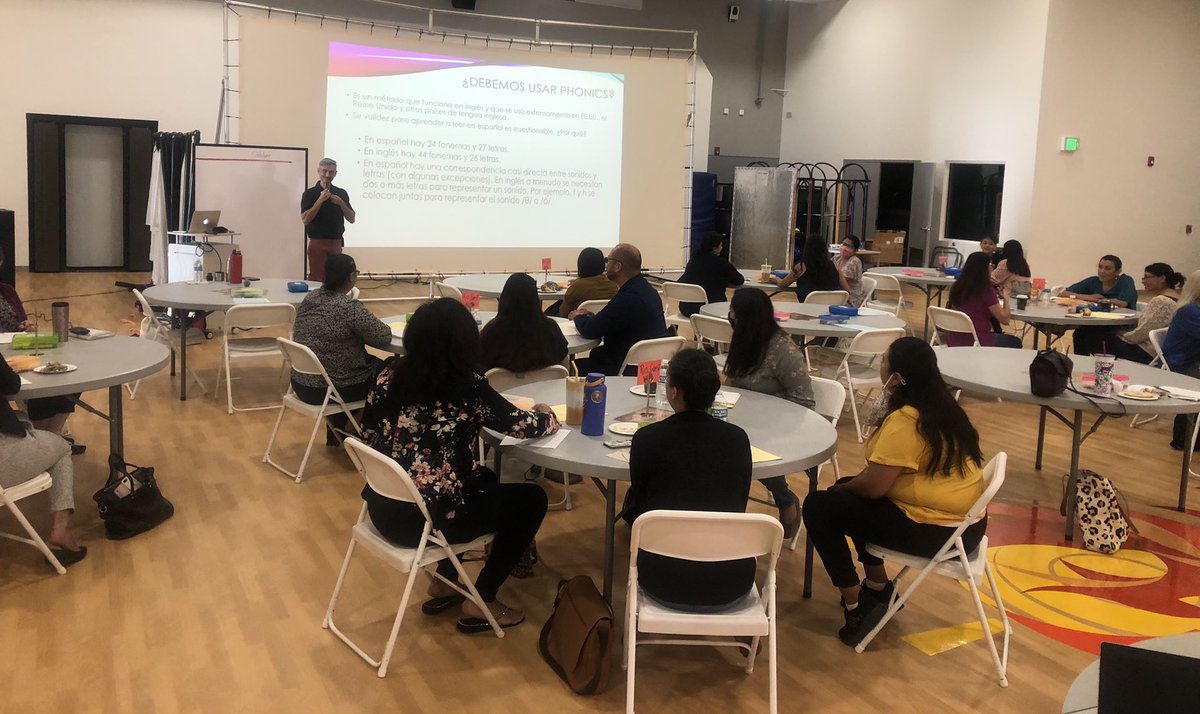 echolreves's tweet photo. Ventura County’s dedicated K-2 Dual Language educators deepening their Spanish Literacy skills with Dr. Jimenez Jimenez! Thank you Rio del Sol for hosting this fantastic opportunity! @VenturaCOE @DrLeticiaQRamos @RioSDLive @brown914 @SantaPaulaUSD @OxnardSD @SchoolVentura https://t.co/Az3JabXUNC