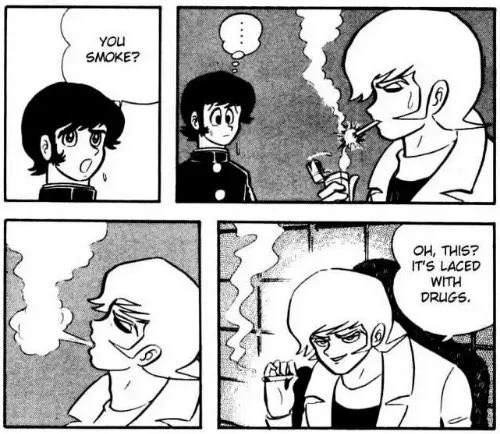 source is from this part in the devilman manga that I literally don't go a day without thinking about 