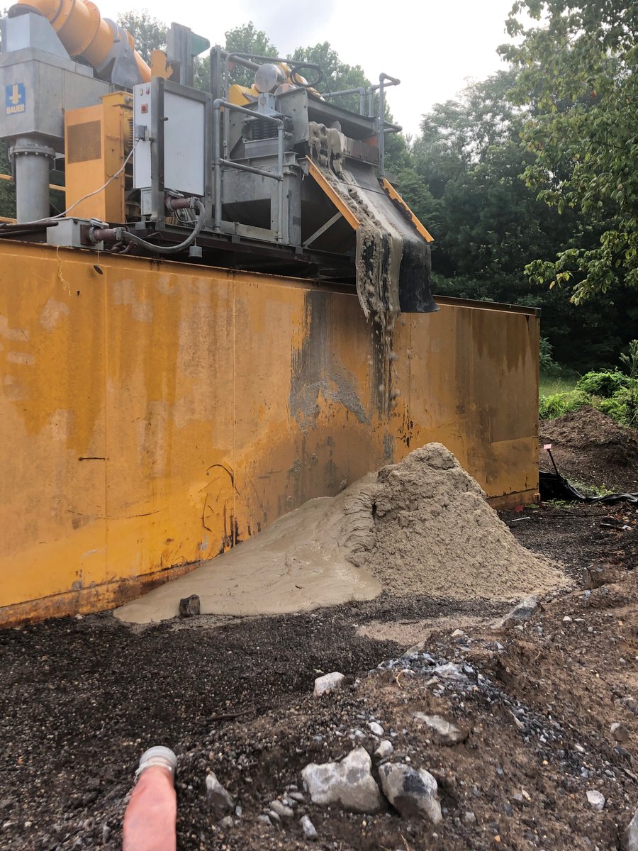 EquipCorp's tweet photo. Hayes Drilling needed the whole package for this large-diameter deep hole drilling project in Mississippi. ECA supplied a BAUER BG 24 Drilling Rig and a BAUER MAT Desanding Plant. #BAUER #BAUERMAT https://t.co/szJjGAizie