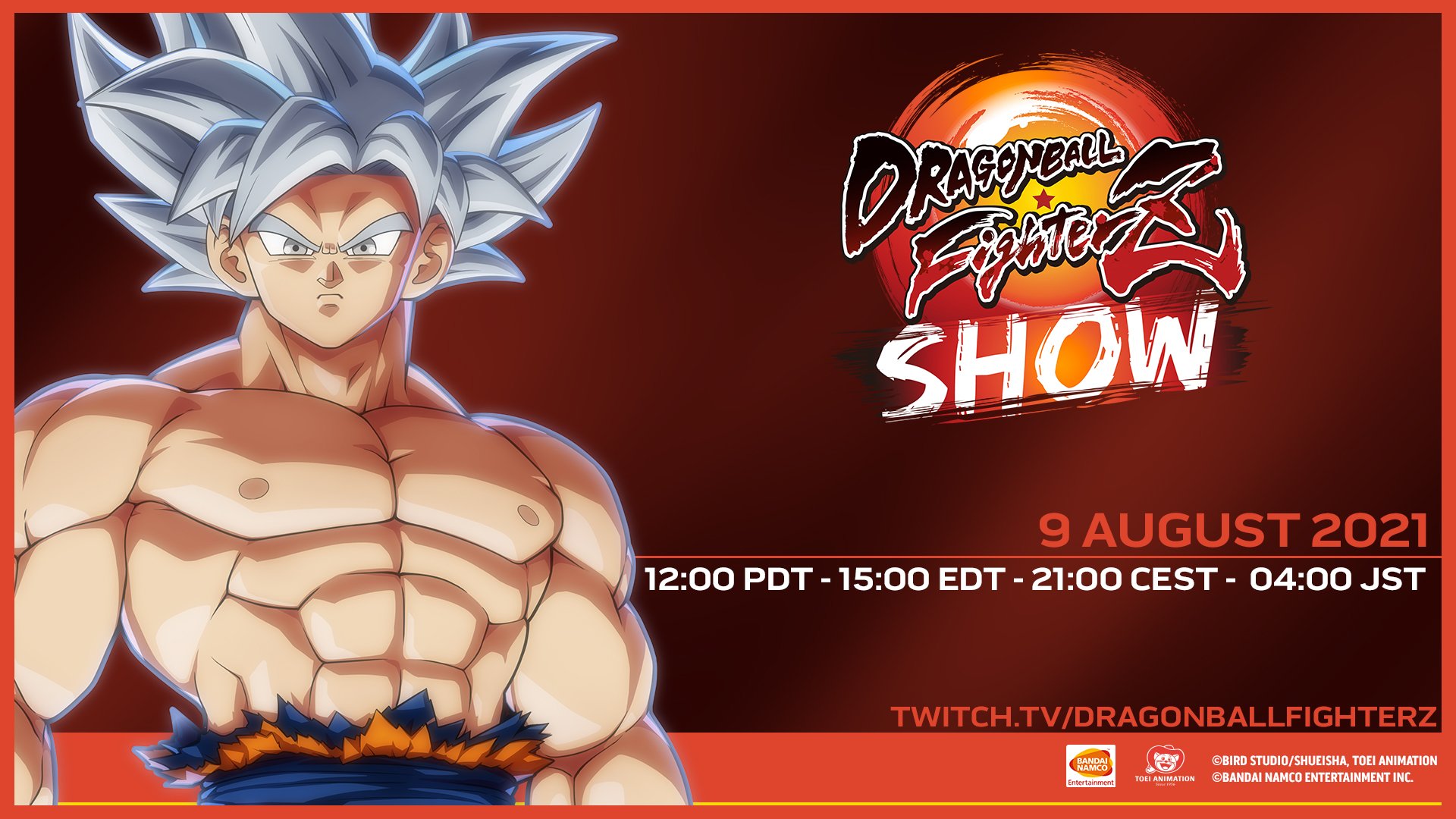 Bandai Namco Esports Dbfz Show Is Back 9 August 12 00 Pdt 15 00 Edt 21 00 Cest 04 00 Jst T Co 2pkb1bvvvi Bandai Namco Esports Dbfz Show Is Back 9 August 12 00 Pdt 15 00 Edt 21 00 Cest 04 00 Jst T Co 2pkb1bvvvi