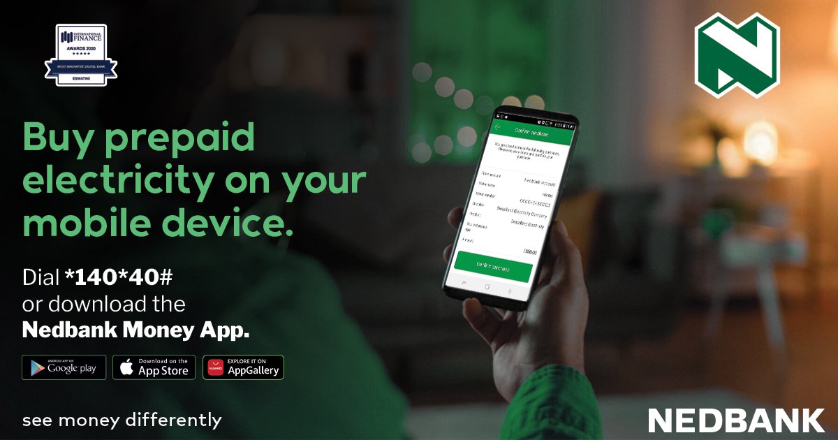 Nedbank Eswatini on Twitter "To buy prepaid electricity, simply go to