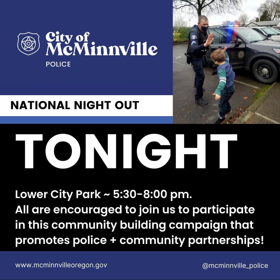 McMinnville Police tweet media