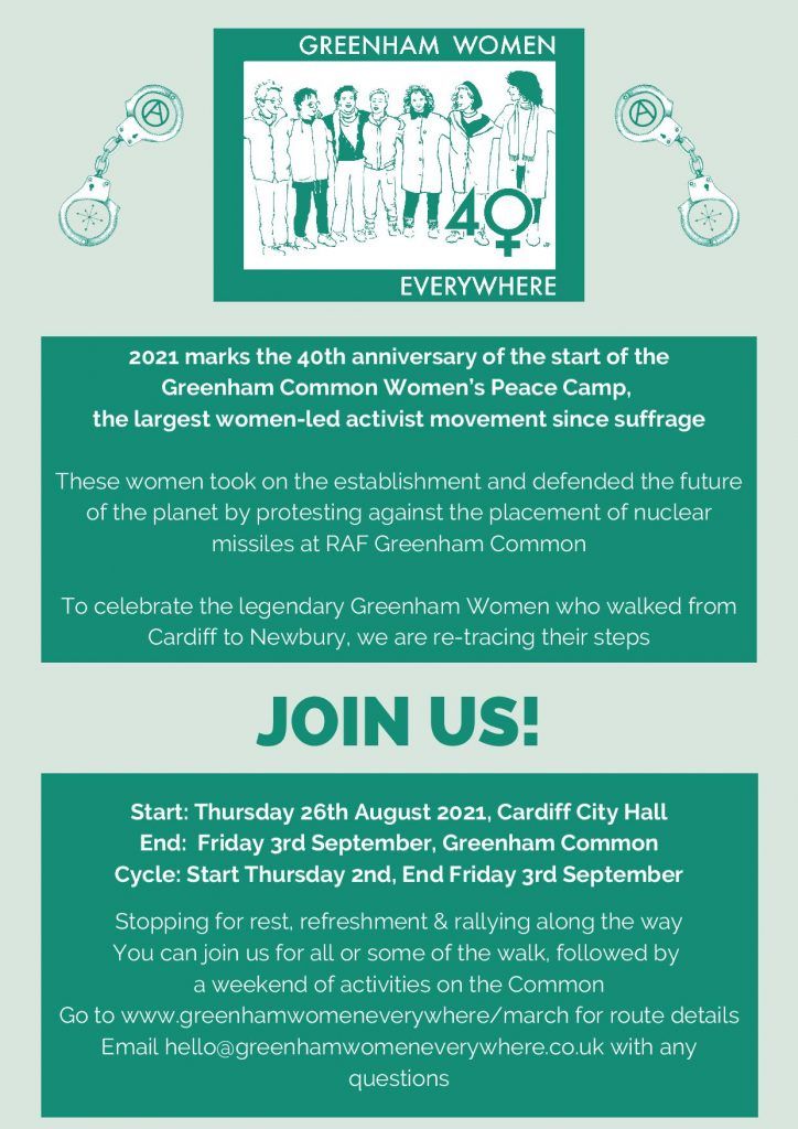 ScaryLittleGs's tweet photo. 🦵🏿Stretch those legs... 

😄March - bike - walk - run...? from Cardiff to Greenham with us late summer

Find out more, here 👉🏾 https://t.co/SNKlRtNlmj https://t.co/WUAIMsnBWE