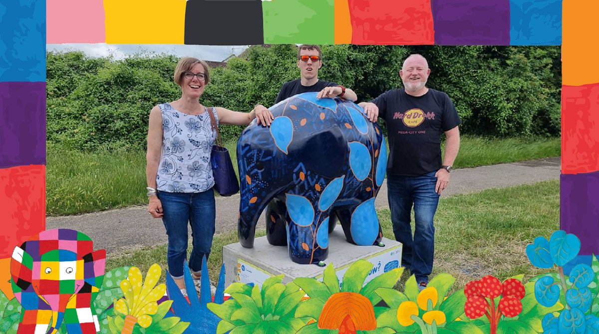 Meet Solace 👋 , a place of contemplation. A chance to pause and reflect. Time to process thoughts and feelings or find comfort in a moment of peace. This #elmermaidstone is designed by <a href="/emmadoveart/">Emma Dove</a> and sponsored by <a href="/heartofkenthosp/">HeartofKentHospice</a>.