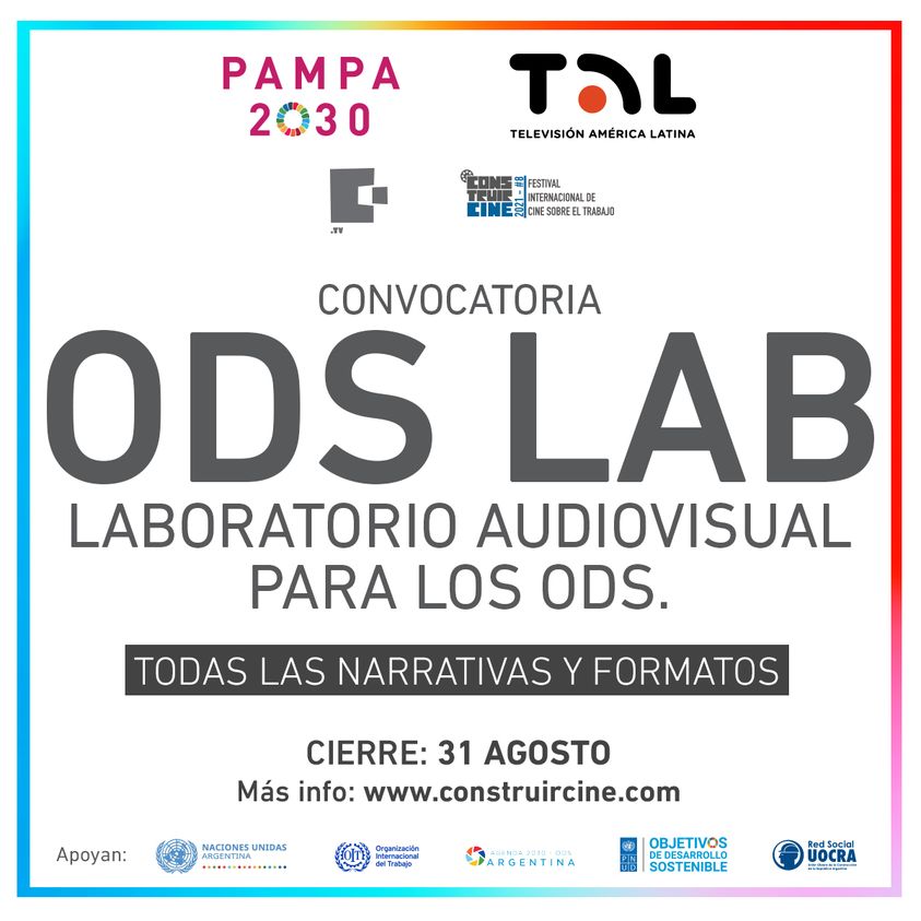 recam_mercosur's tweet photo. #Convocatoria primer #ODSLAB Laboratorio audiovisual on line, octubre/21.
Hasta 31Ago proyectos #iberoamericanos en etapa avanzada de desarrollo, relacionados a Objetivos de Desarrollo Sostenible #Agenda2030. Cualquier formato, género y duración.
+ info: https://t.co/sa8s4SYXXy https://t.co/ez2l6w48sZ