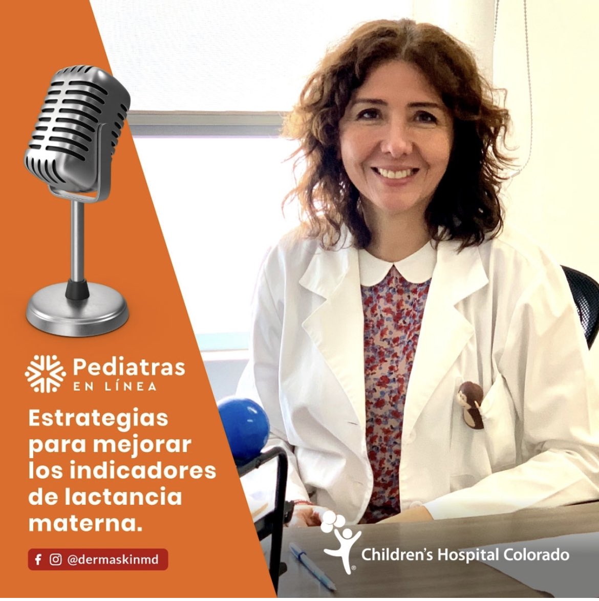 bernal_vane's tweet photo. Nuevo episodio de #pediatrasenlinea con @dermaskinmd y la Dra. Julia Sánchez. Escúchalo en este enlace: https://t.co/C8rvKICBch https://t.co/f04qV9ISG9