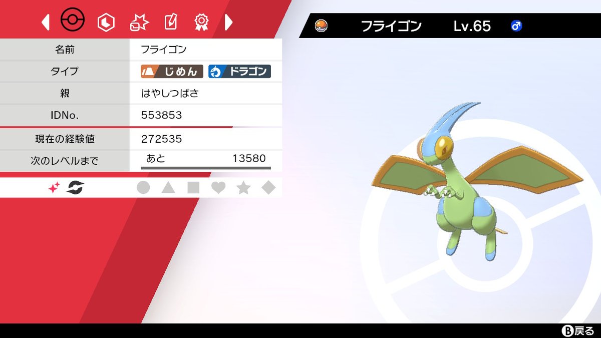 Tsubasa Hayashi 色違いフライゴン ポケモン剣盾 Nintendoswitch Tsubasa Hayashi 色違いフライゴン ポケモン剣盾 Nintendoswitch