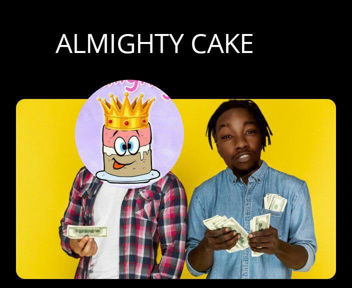 bcrypto86's tweet photo. @IChucri @1goonrich WHAT ELSE DO YOU NEED? ALMIGHTY MESSIAH AND ALMIGHTY CAKE. THE 100% PERFECT MATCH. @almightycakebsc #almightycake https://t.co/bTYbRHz4GJ #bscgems https://t.co/ZEgKZMw4D1