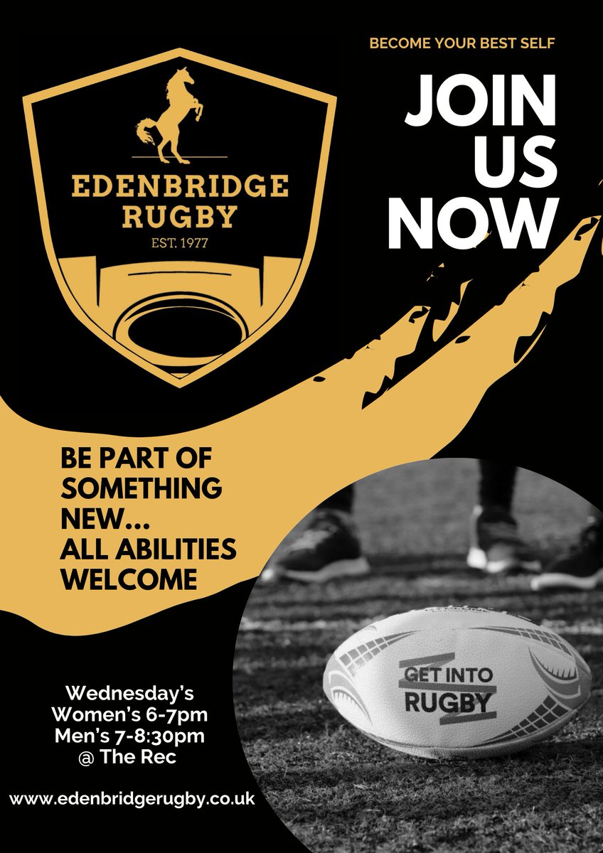 RECRUITING NOW....... #Rugby #recruitment #play #sport #team #women #Men #Twitter #edenbridge #Kent #family #trysomethingnew #ambition #teamwork #WorkHard #BetterTogether #SomethingNew #WinLoseOrDraw #supporters #allabilitieswelcome #allarewelcome #fitness #FitnessMotivation