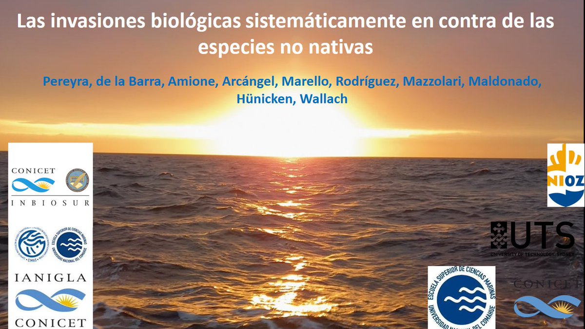 Patricio Pereyra (@pereyranis) on Twitter photo Acá todo contento de presentar mañana nuestro trabajo sobre sesgos en contra de las especies no nativas en la <a href="/rae2021tuc/">XXIX Reunión Argentina de Ecología</a>, 10:15 en la sala Nogal, moderada por un servidor 🦄🦋🐳🐑 Acá todo contento de presentar mañana nuestro trabajo sobre sesgos en contra de las especies no nativas en la <a href="/rae2021tuc/">XXIX Reunión Argentina de Ecología</a>, 10:15 en la sala Nogal, moderada por un servidor 🦄🦋🐳🐑